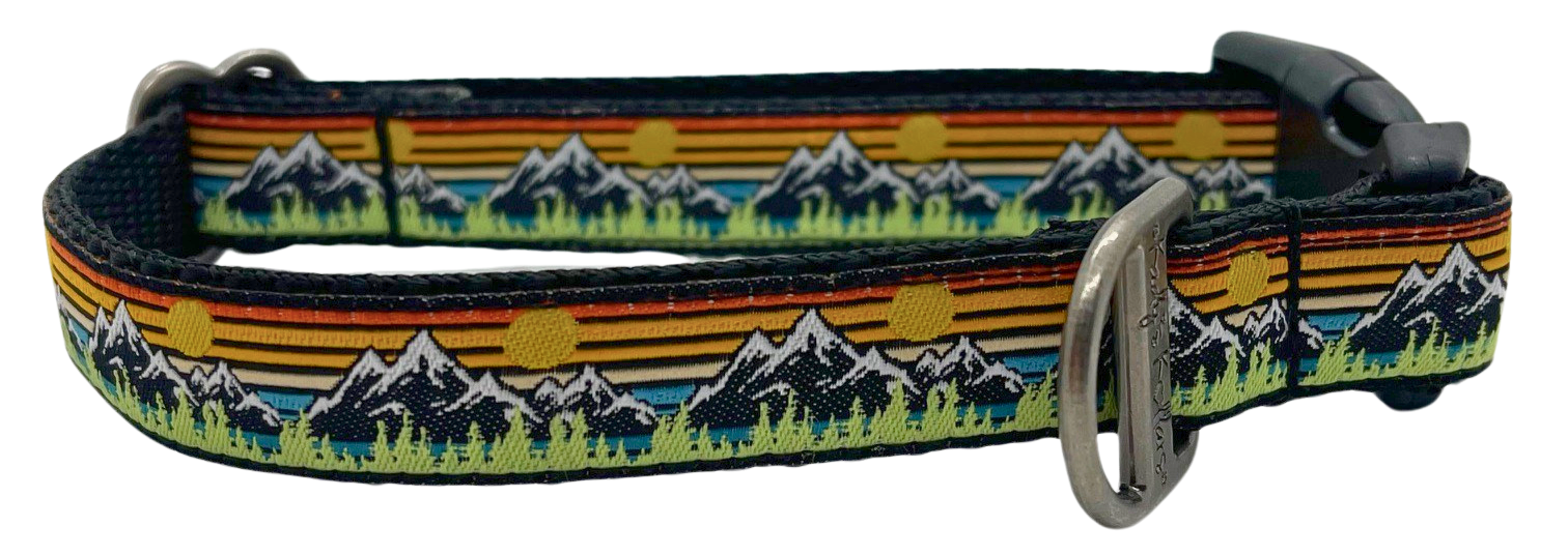 Mountain Dog Collars | Retro Rockies | Kady’s Kollars