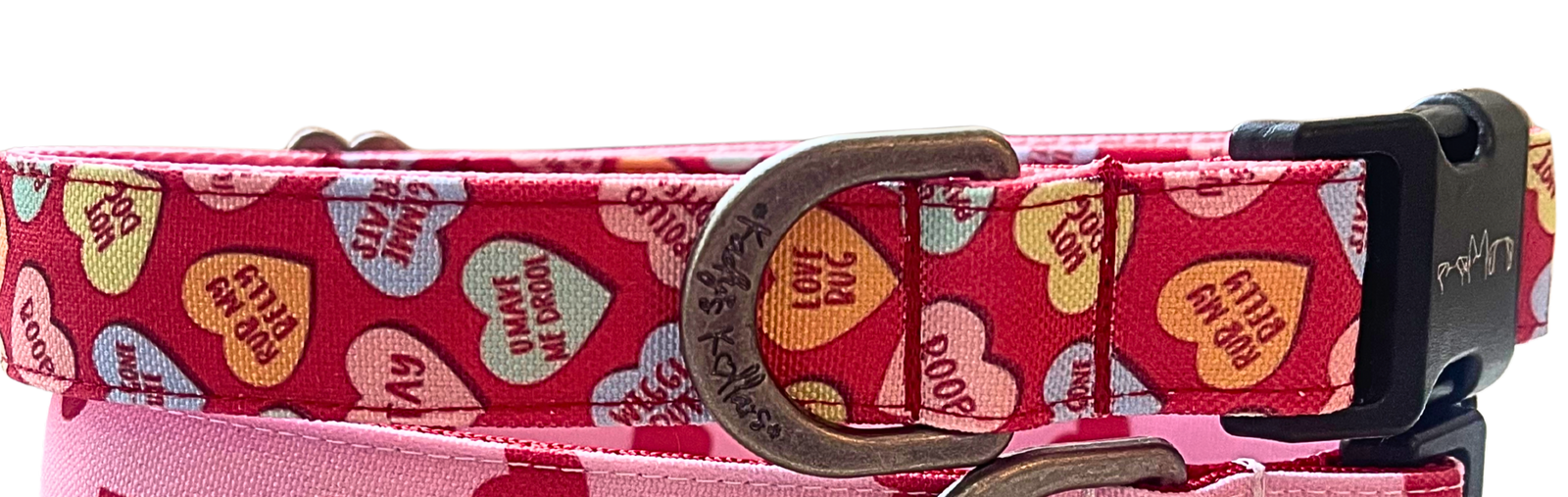 Hearts with words