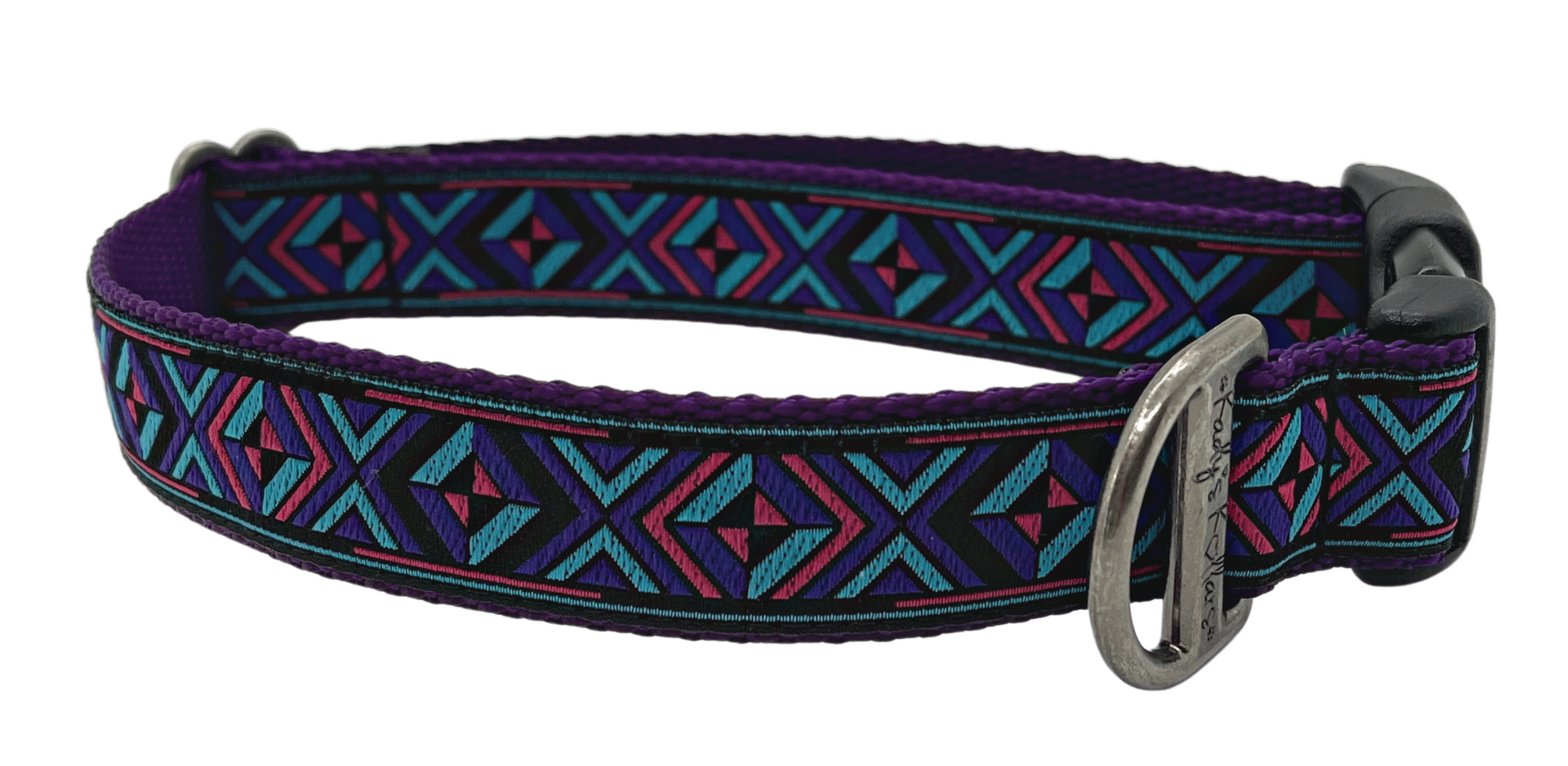 Purple and Teal Tribal