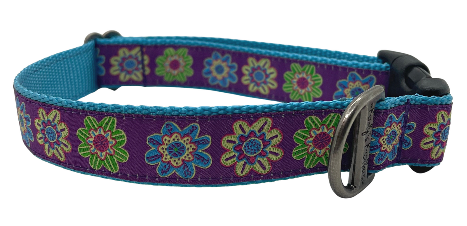 Purple passion flowers